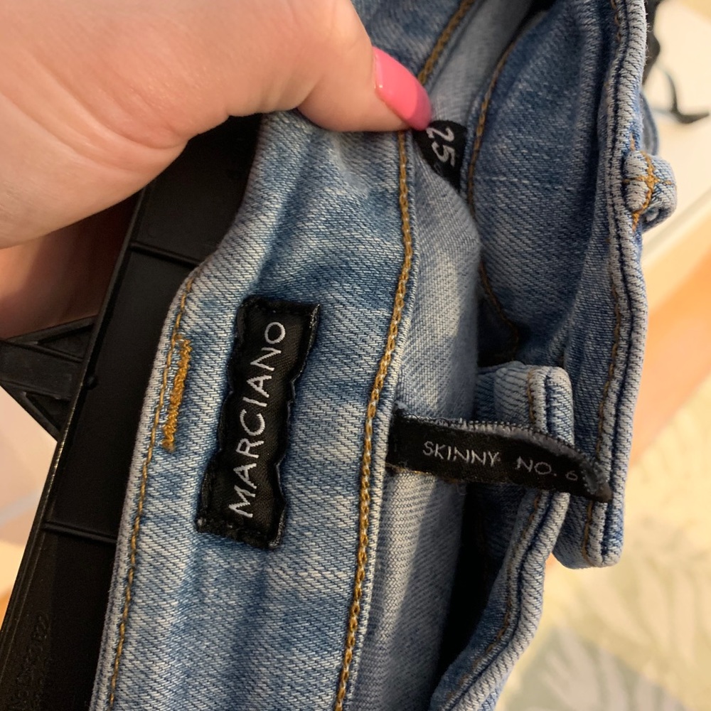 Marciano skinny number 6 denim